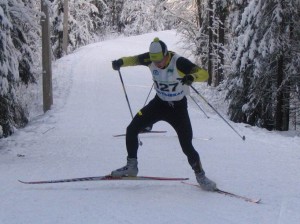 Коньковый стиль бега на лыжах
