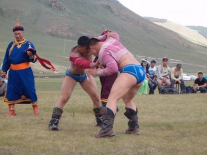 Хапсагай — якутская национальная борьба